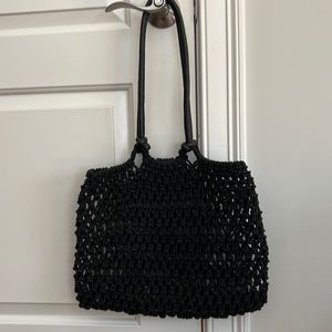 Clare Vivier Woven tote. Fun looking bag bought for weekend in Miami.